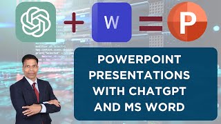 How to Instantly create PowerPoint Presentations using chatGPT.