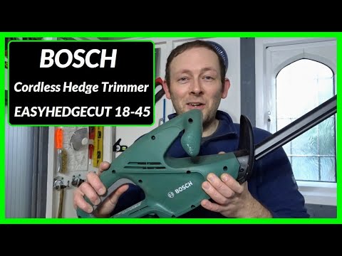 bosch easyhedgecut 12v 45cm cordless hedge trimmer