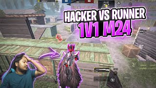 One Pro Hacker Challenge Me On Tdm 1V1 M24 - Runner Gaming - BGMI screenshot 4