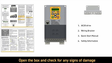 How To Wire a Parker AC20 Variable Speed Drive | Parker Hannifin
