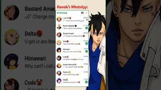 Kawaki’s Phone Is Pure Chaos 📱🔥#boruto#naruto#animememe#anime#shorts#kawaki
