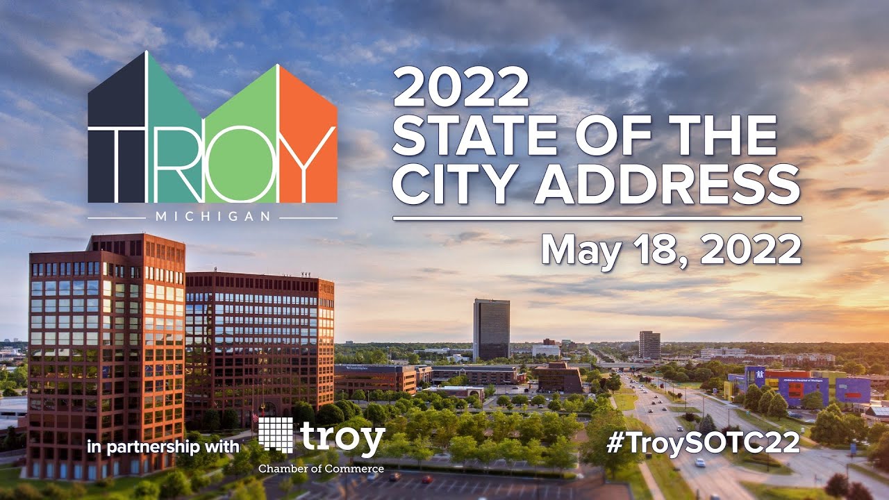 Troy State of the City Address 2022 - YouTube