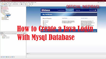 How to Create a Java Login With Mysql Database   Login Java Mysql