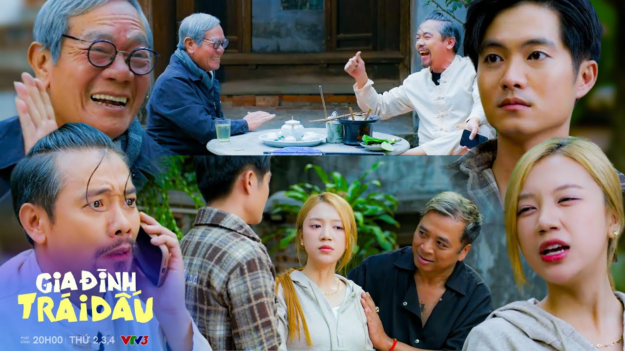 Gia Đình Trái Dấu Tập 32 | Muốn gặp cháu dâu, ông nội và chú Hoàng nghĩ đủ cách để gọi cả nhà về quê