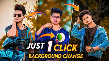 1 Click Background Color Change फोटो Editing | Snapseed Background Colour Change Trick | Photo Edit