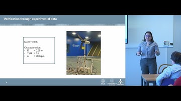 Aerodynamic of a wind turbine in a floating environment - MARIANA MONTENEGRO (FLOAWER ESR9)