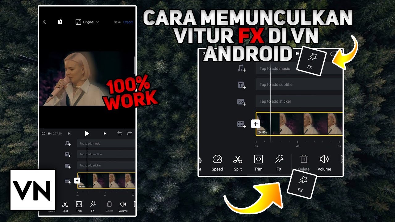 CARA MEMUNCULKAN FITUR FX DI VN ANDROID 100% WORK! - YouTube