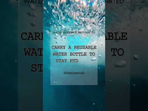 Carry a reusable
