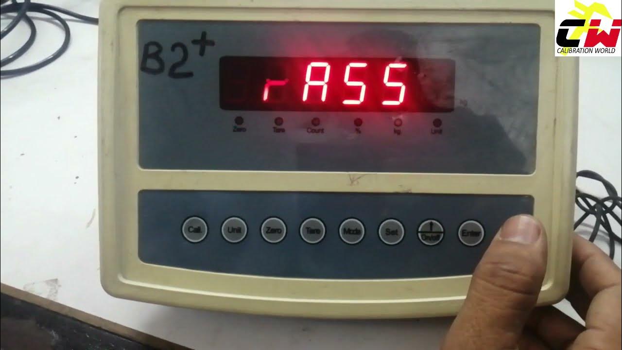 HOW TO CALIBRATE ST102 / B2+ WEIGHING INDICATOR CALIBRATION OF ST102 / B2+ WEIGHING INDICATOR