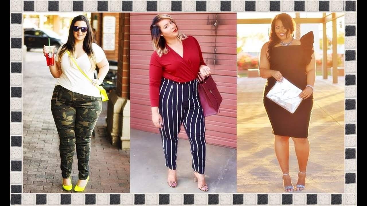 PARA GORDITAS 2018 | OUTFITS PLUS SIZE DE MODA - YouTube