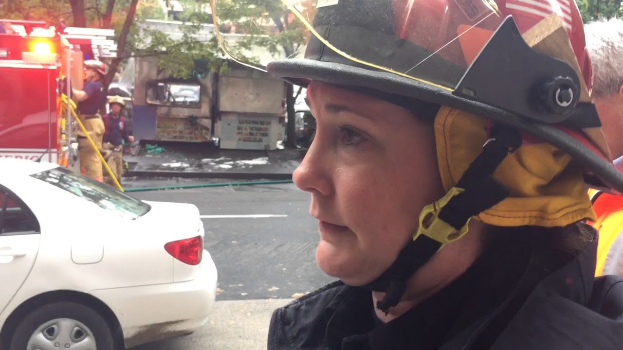 Downtown food carts catch fire