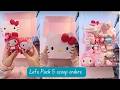 lets pack mini scoop ASMR order for alexa /mini scoops orders / girls acceries