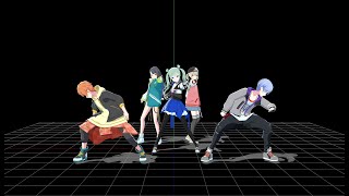 [MMD] Ready Steady (mirrored dance practice ver.) - Vivid BAD SQUAD