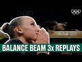 All Sanne Wevers 🇳🇱Balance Beam Routines at the same time!