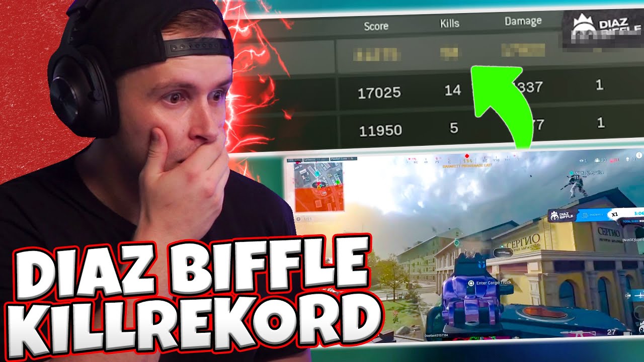 BESTE SPIELER DER WELT bricht seinen KILLREKORD | Diaz Biffle Gameplay Breakdown | dieserkingphil