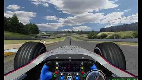 r Factor - On board - Nick Heidfeld BMW Sauber 07 - Toban Raceway