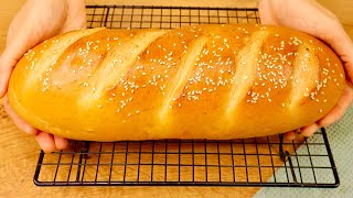 Mischen Sie Wasser mit Mehl, Sie werden vom Ergebnis begeistert sein! Deutsches Brot. brot backen.