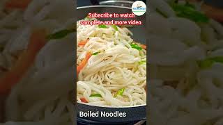 Spicy Veg Noodles Recipe Chowmein Recipe
