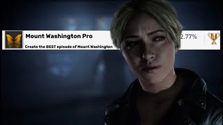 Creating The New TV Show MOUNT WASHINGTON in Until Dawn