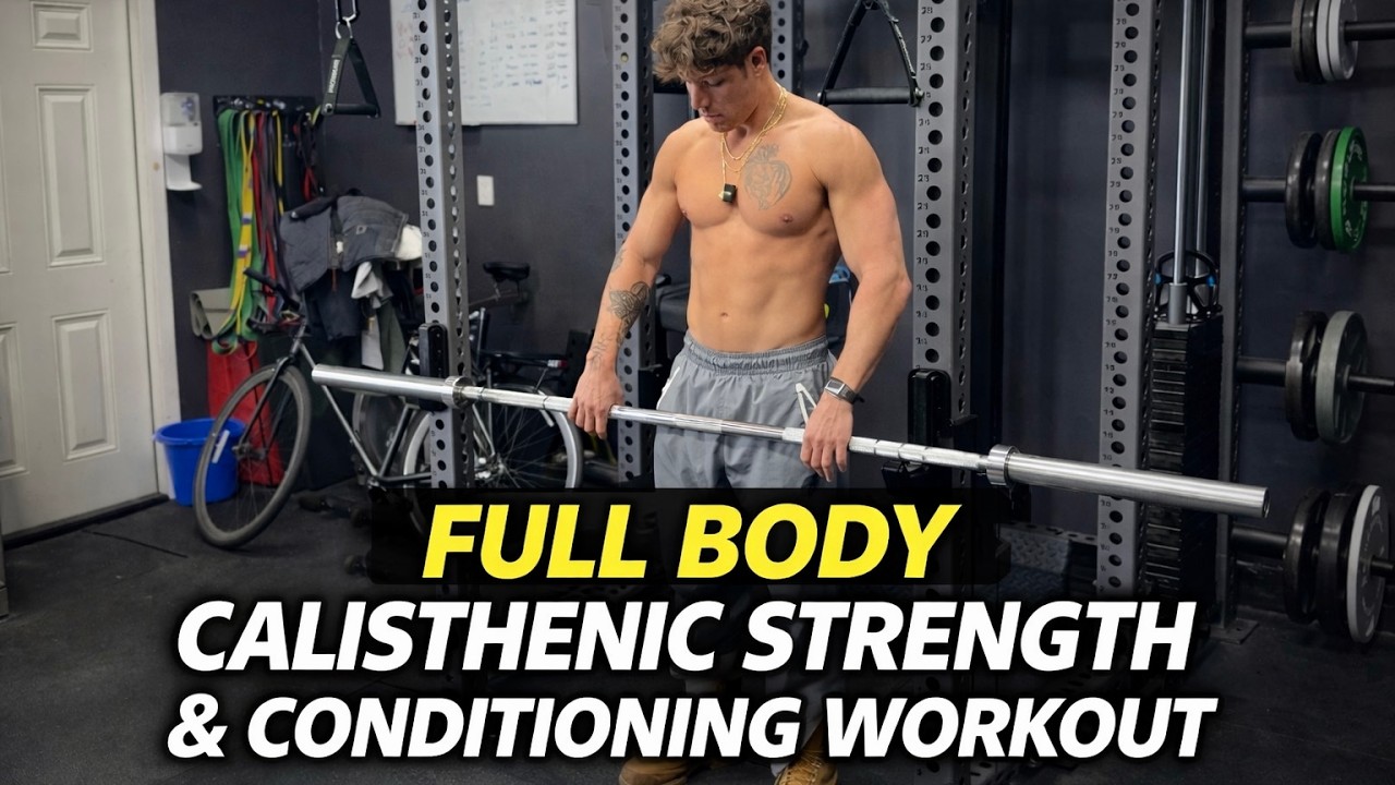The PERFECT Blend Of Calisthenic Strength, Hypertrophy & Conditioning | Full Body Calisthenics