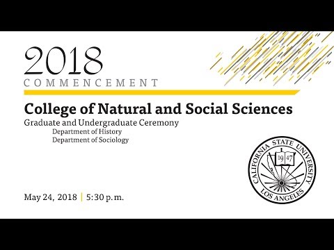College of Natural and Social Sciences Graduate and Undergraduate Ceremony