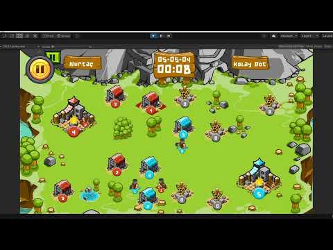 Tap and Destroy Mobile Strategy Game - Gameplay Video (In Development)