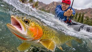 Trophy Trout Caught in Rapids! (America's Most Remote River)