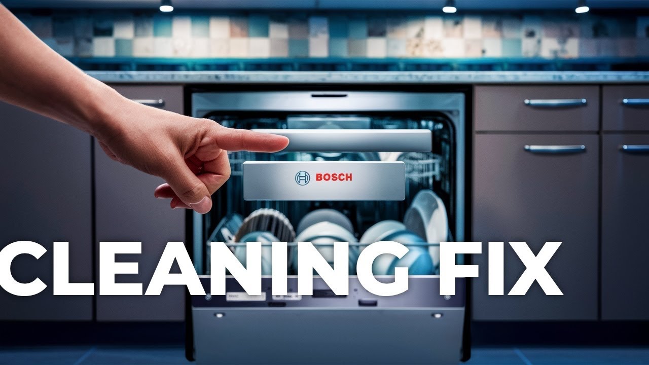 BOSCH DISHWASHER NOT CLEANING WELL Easy FIX YouTube