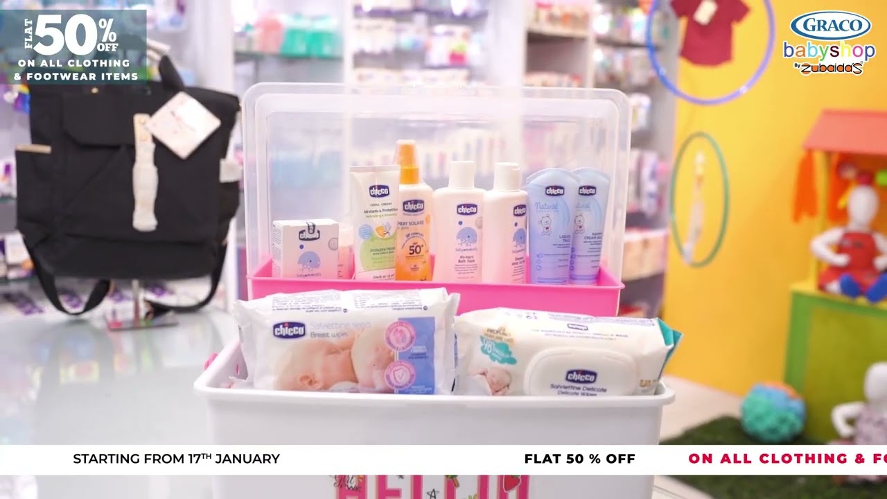 Zubaidas Season End Clearance Flat 50% OFF on all clothing & footwear!