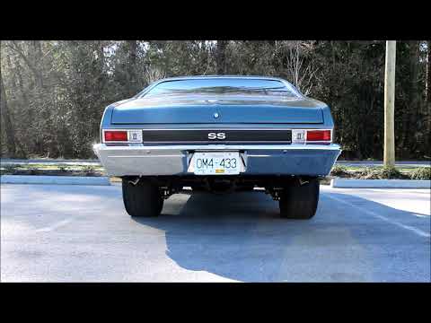 383 Stroker Nova ss with Flowmaster Exhaust Loud Idle & Revs