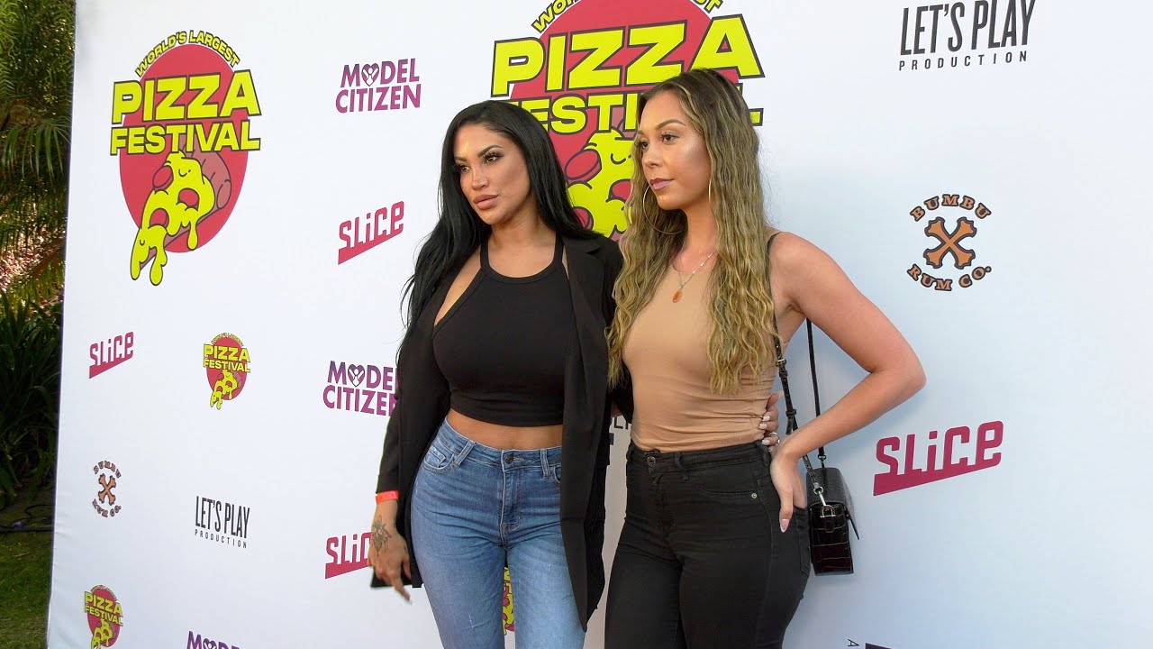 Jesse Preston, Maya FN "World's Largest Pizza Festival" Red Carpet