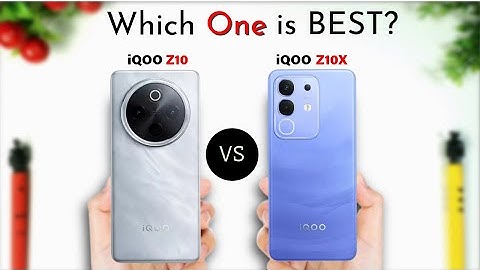 iQOO Z10 Vs iQOO Z10X | Full Comparison 🔥