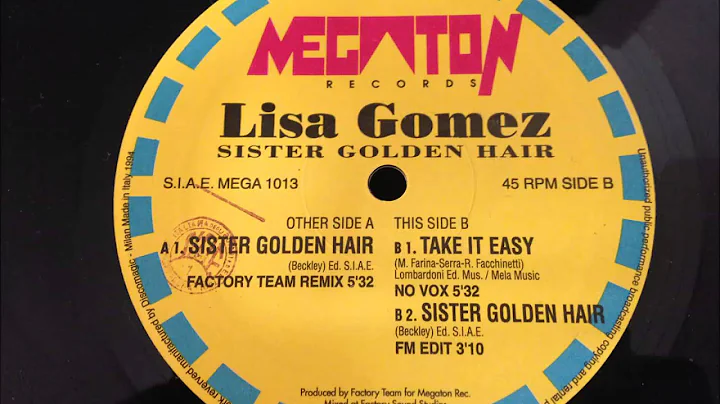 Lisa Gomez - Sister Golden Hair