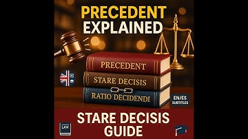 Doctrine of Precedent Explained - Stare Decisis SQE Guide!