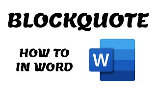 How to Blockquote in Microsoft Word screenshot 3