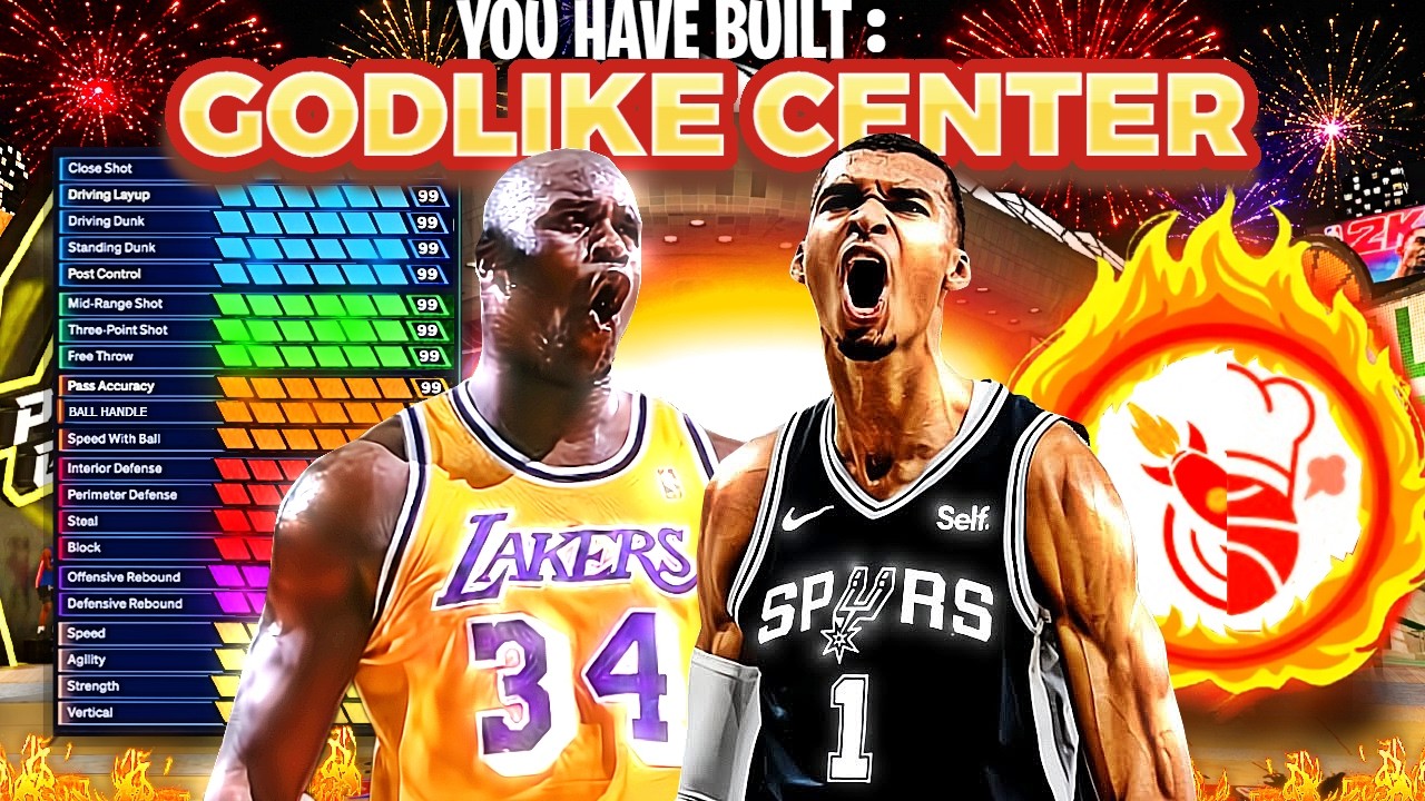 BEST ALL AROUND CENTER BUILD ON NBA 2K27! GAME BREAKING BEST DEMIGOD BIGMAN BUILD 2K27!: video thumbnail