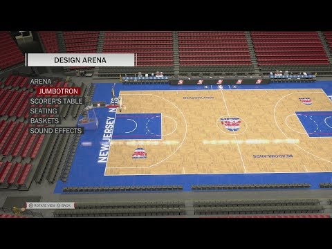 NBA 2K18 Arena Creation: New Jersey 