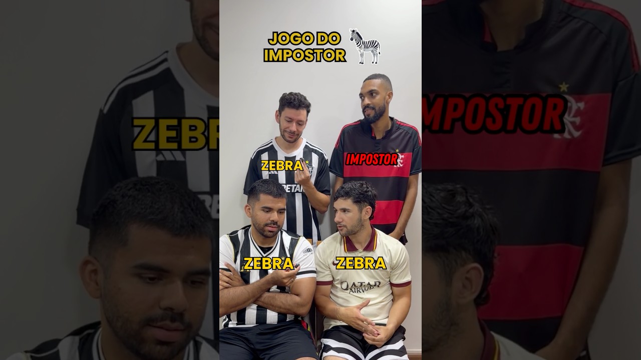 JOGO DO IMPOSTOR COM ANIMAL 🦓