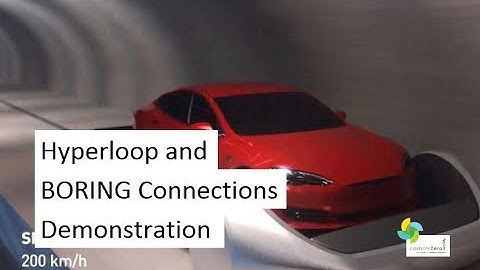 Hyperloop and the BORING Company Sled Demonstration
