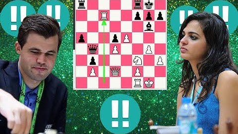 King Magnus Carlsen vs Tania Sachdev 6