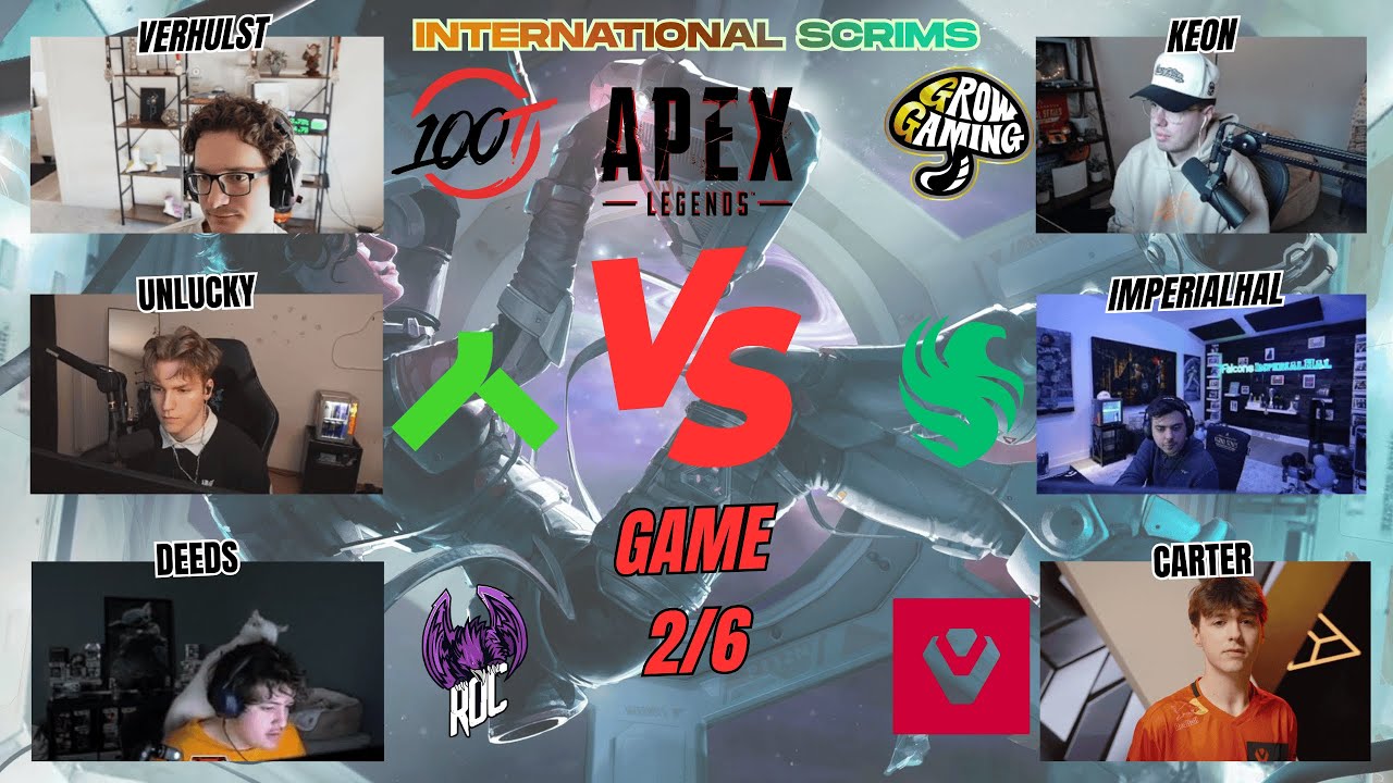 ROC противостоит Альянсу и GROW 😲 | Тренировочные матчи | Apex Legends