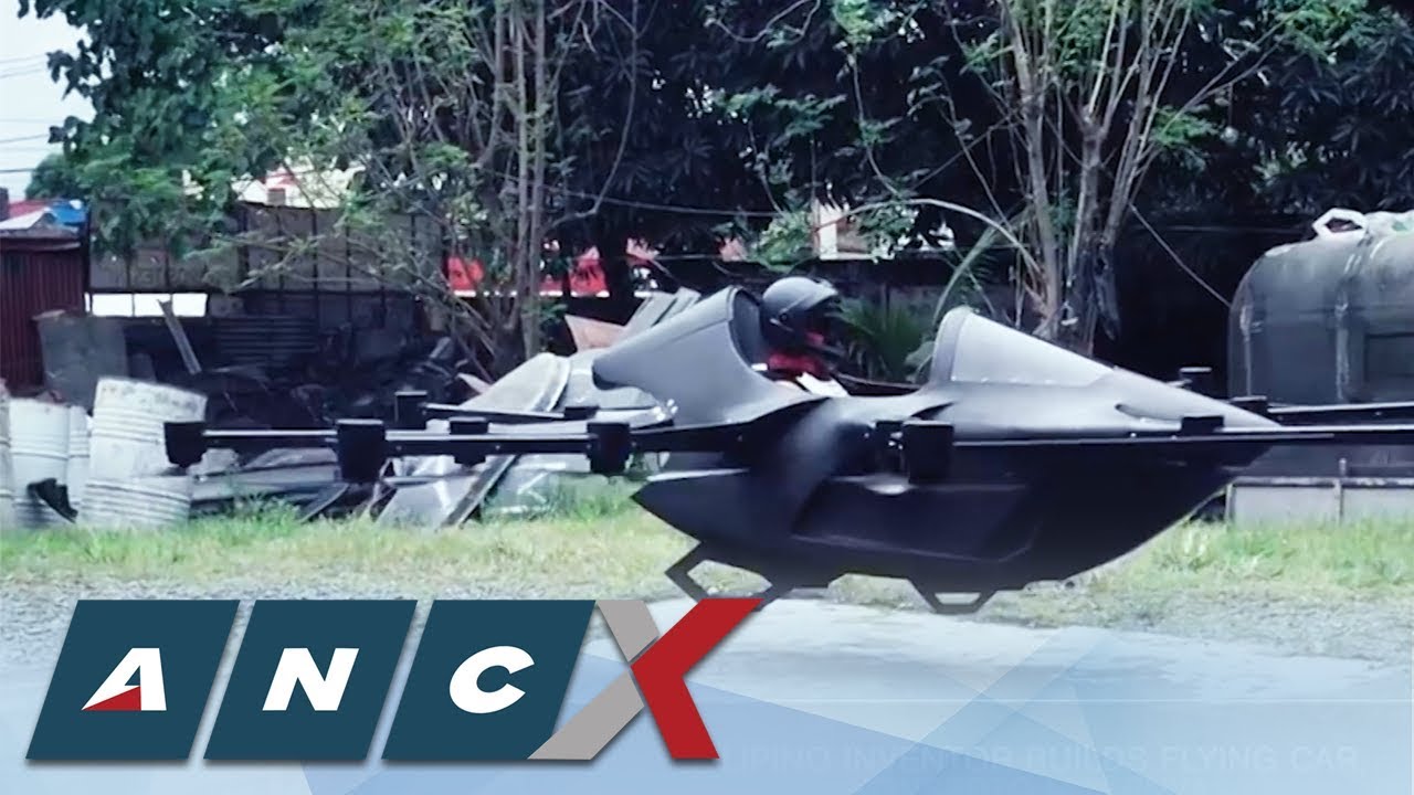 Filipino inventor builds flying car | ANC - X Rev - YouTube
