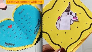 3 Unique Handmade Birthday Card Making Ideas 💡. Diy Birthday Greetings Card Making Idea. #diy #card