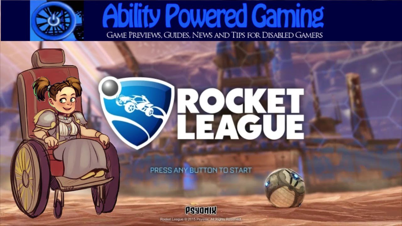 Rocket League Accessibility First Look YouTube