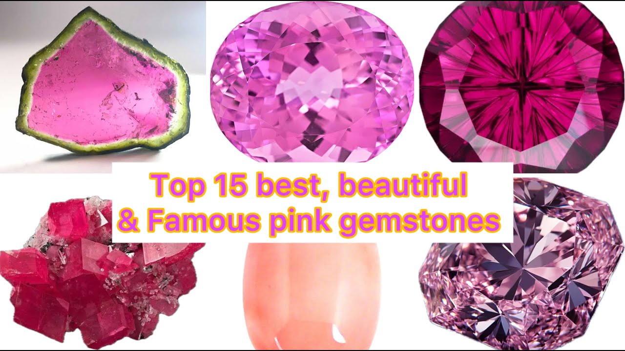 Top 15 best, famous and beautiful pink gemstones | Precious pink gems | HDB TV