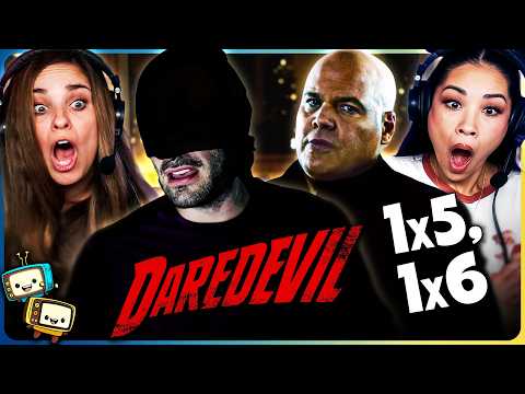 DAREDEVIL 1x5 & 1x6 Reaction w/ Kristen & Vivian | First Time Watch | Charlie Cox