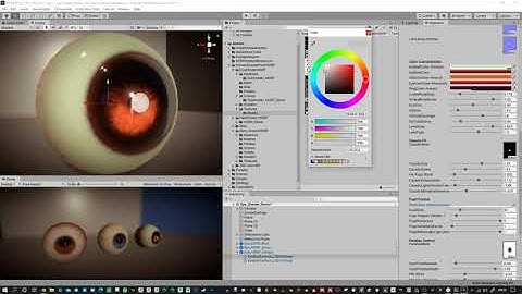Eye Shader HDRP - In Depth video (Long video)