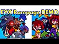 Friday Night Funkin VS EYX Rampage DEMO Sonic FNF Mod Hard Sonic Exe Cover Friday Night Funkin VS EYX Rampage DEMO Sonic FNF Mod Hard Sonic Exe Cover