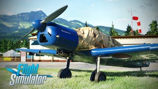 Cruising the Austrian Alps | iniBuilds Bf108 Taifun | Full Review | Microsoft Flight Simulator