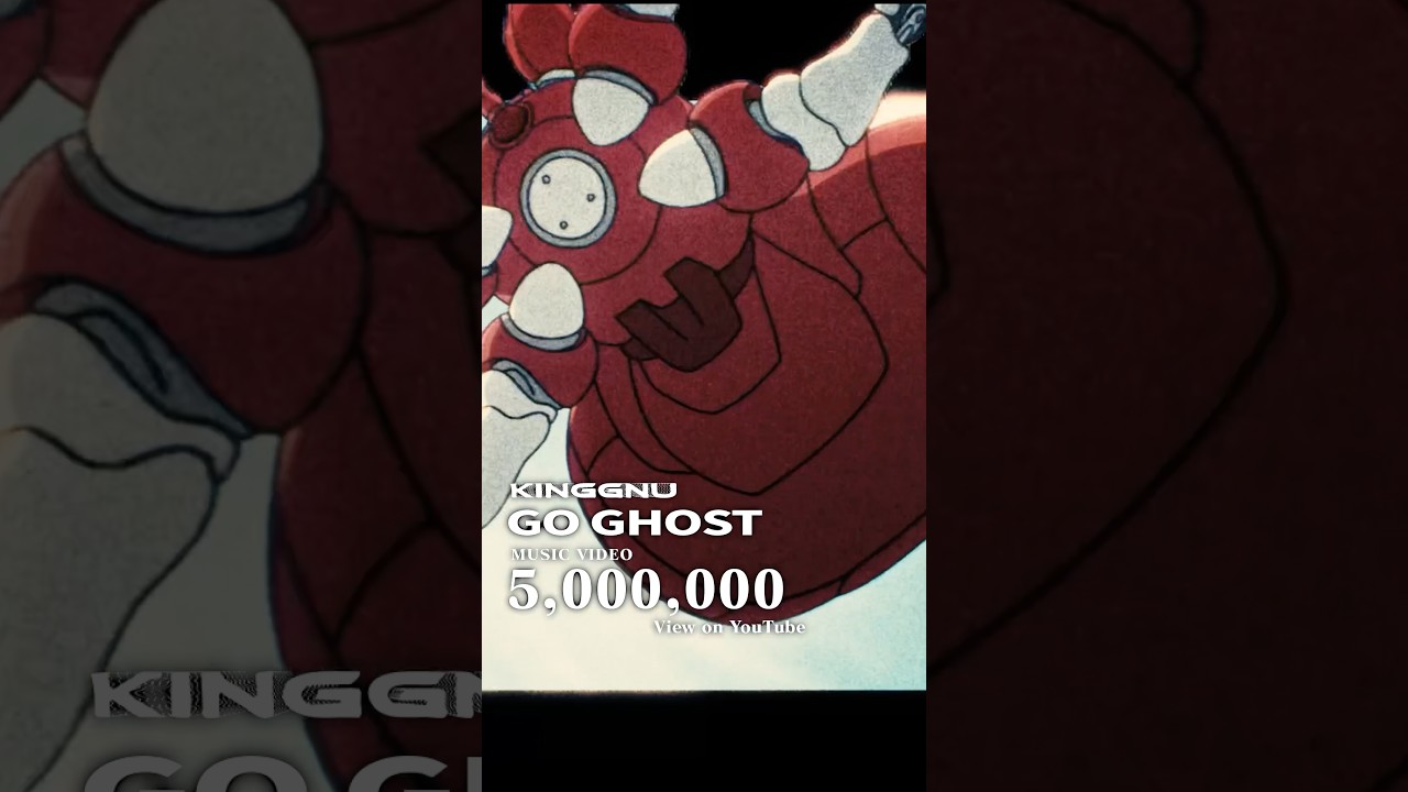 King Gnu New Track "GO GHOST" MV 5M views⚡⚡(TVアニメ『攻殻機動隊 THE GHOST IN THE SHELL オープニングテーマ) #kinggnu